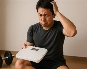 運動しているのに体重が増えた